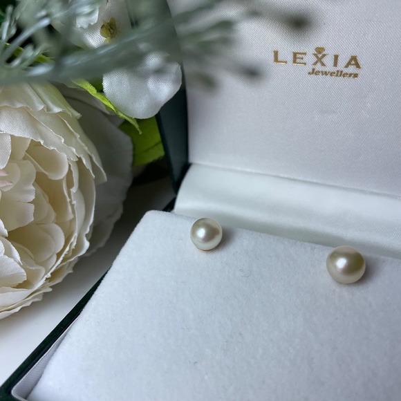 🌟HP🌟 14K Saltwater Cultured Pearls | 8.20mm APPRAISED - Picture 5 of 14